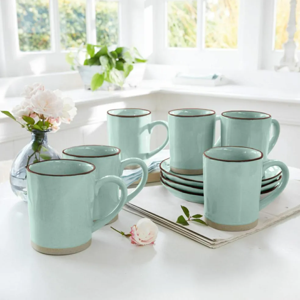 Lot de 6 tasses Biarré