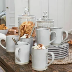 Lot de 6 tasses Biarré