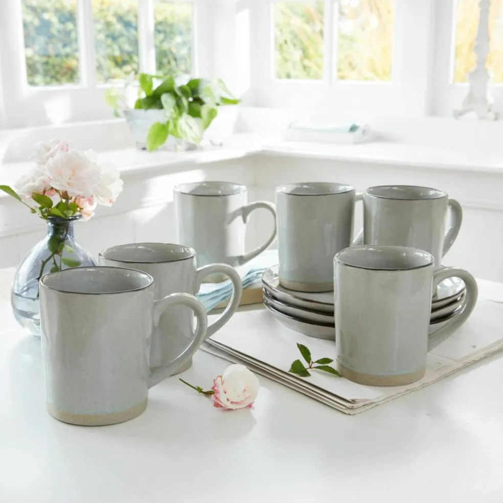 Lot de 6 tasses Biarré