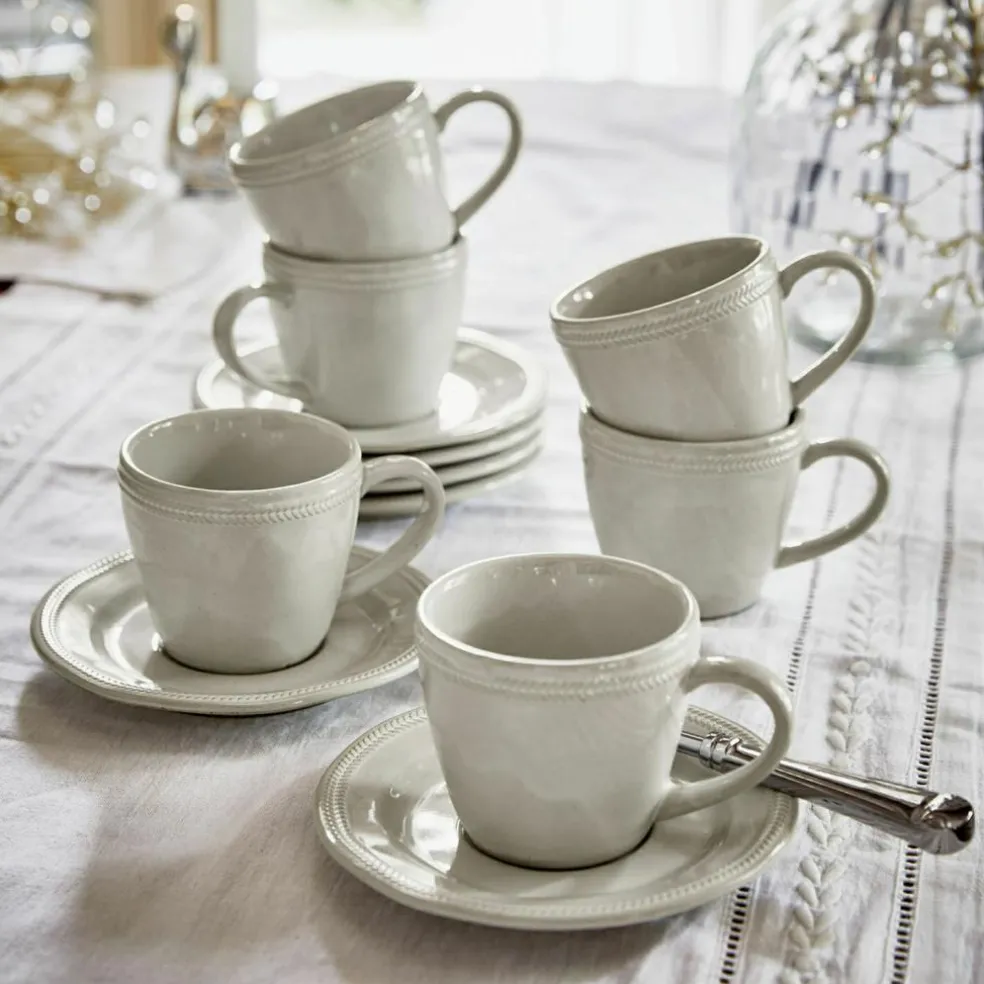 Lot de 6 tasses et soucoupes Norrvik
