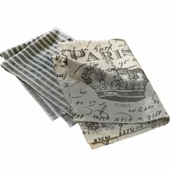 Lot de 2 torchons Fleurissant