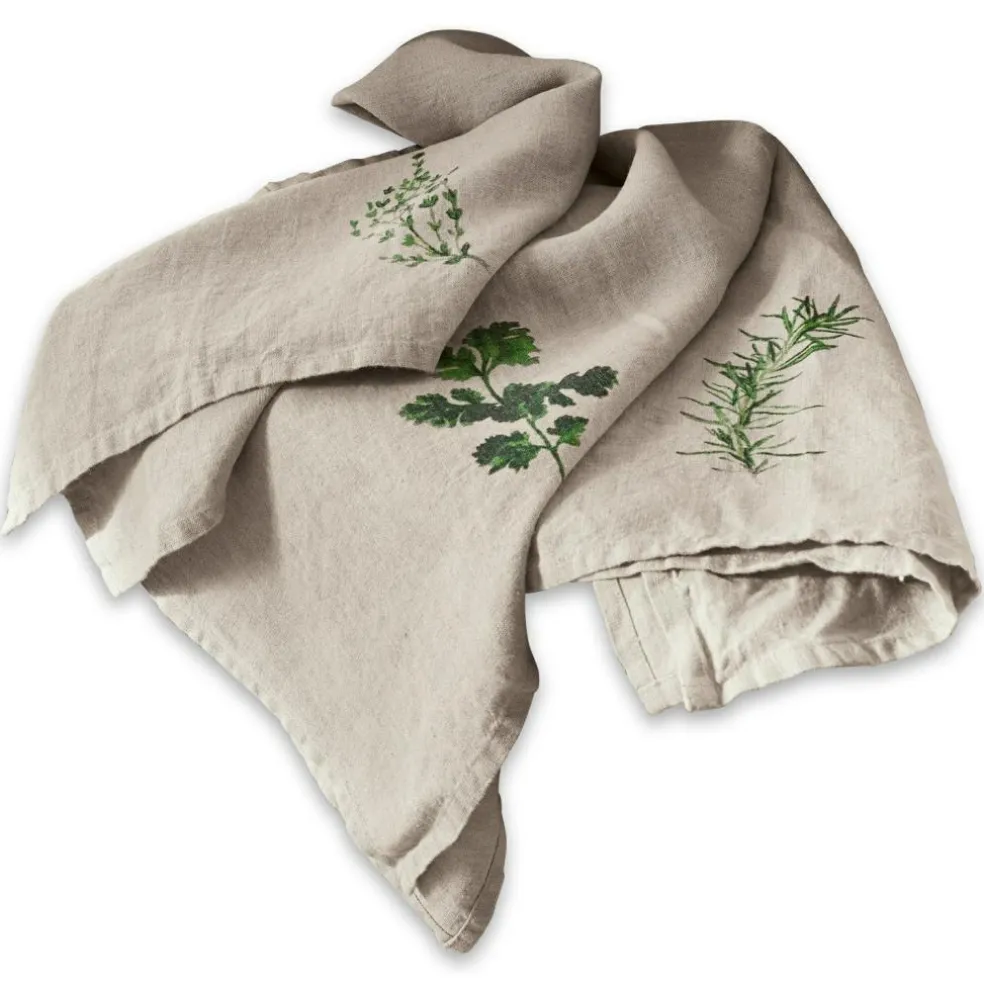 Lot de 3 torchons Herbal Gardens