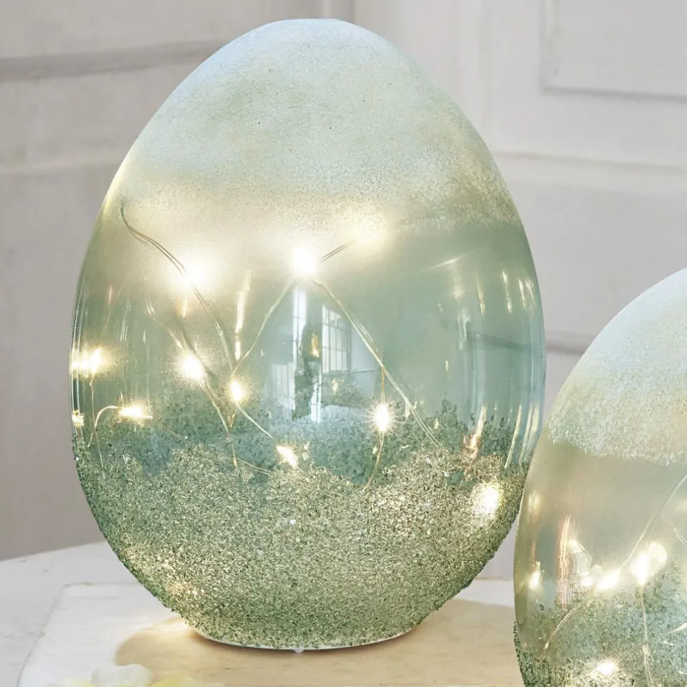 Lot de 2 œufs à LED Borleos