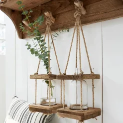 Lot de 2 vases à suspendre Corial