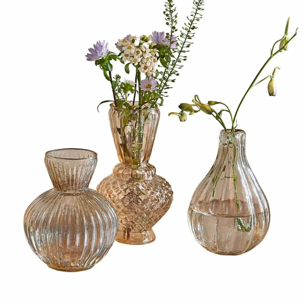 Lot de 3 vases Faunelle