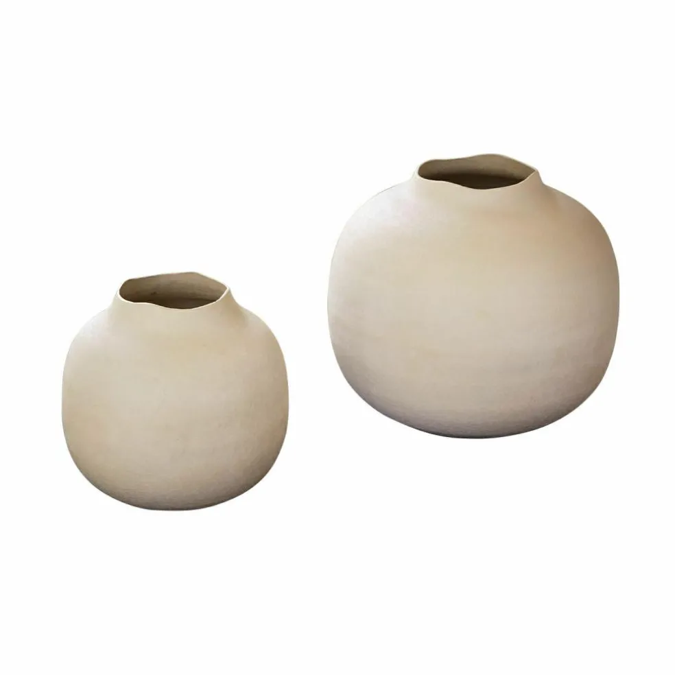 Lot de 2 vases Fleurons
