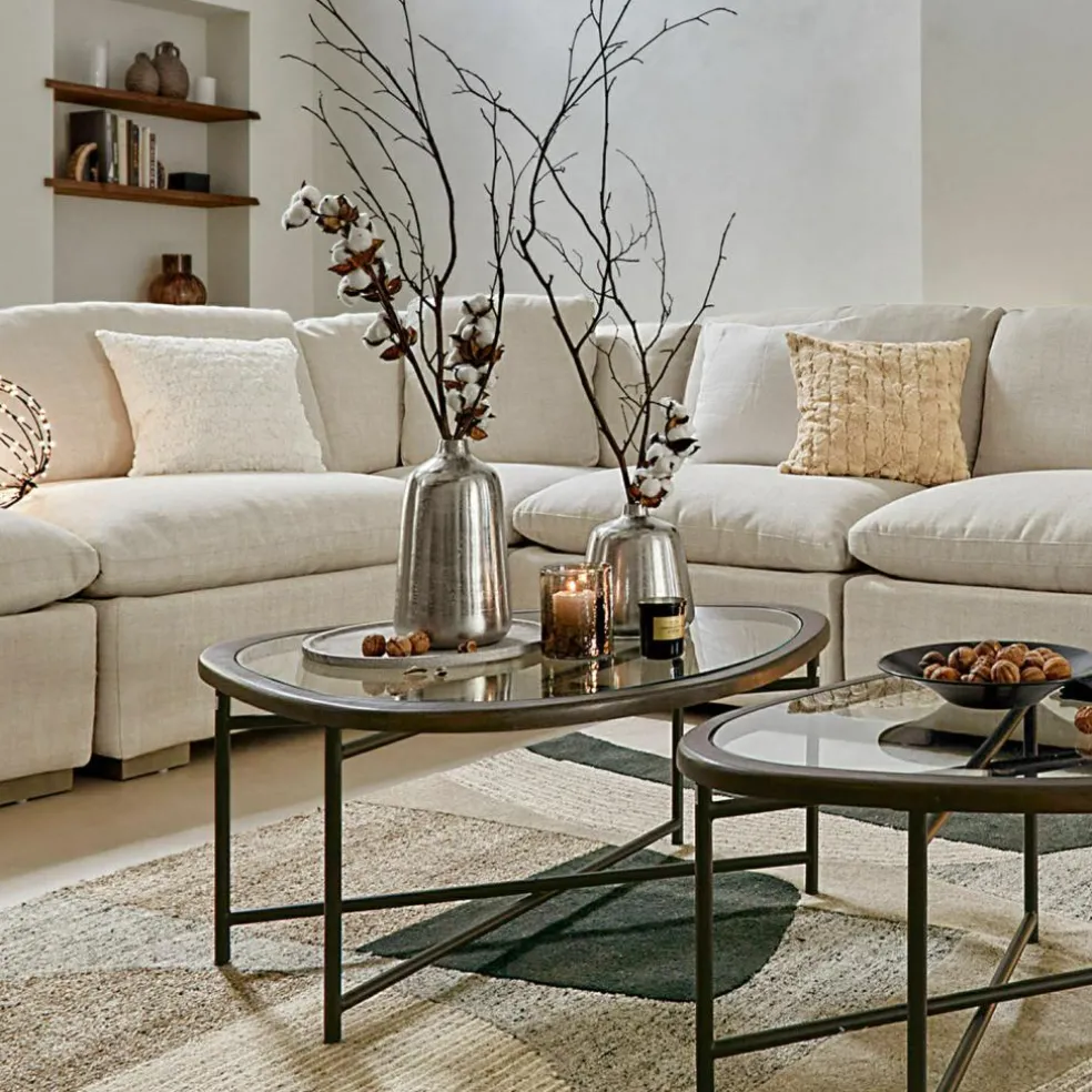 Lot de 2 vases Orabela