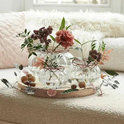 Lot de 3 vases Xyphine