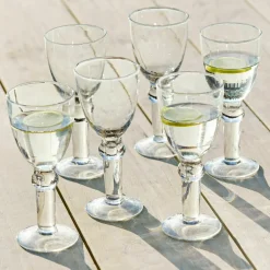 Lot de 6 verres à vin Devon