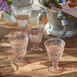 Lot de 4 verres à vin Sarton