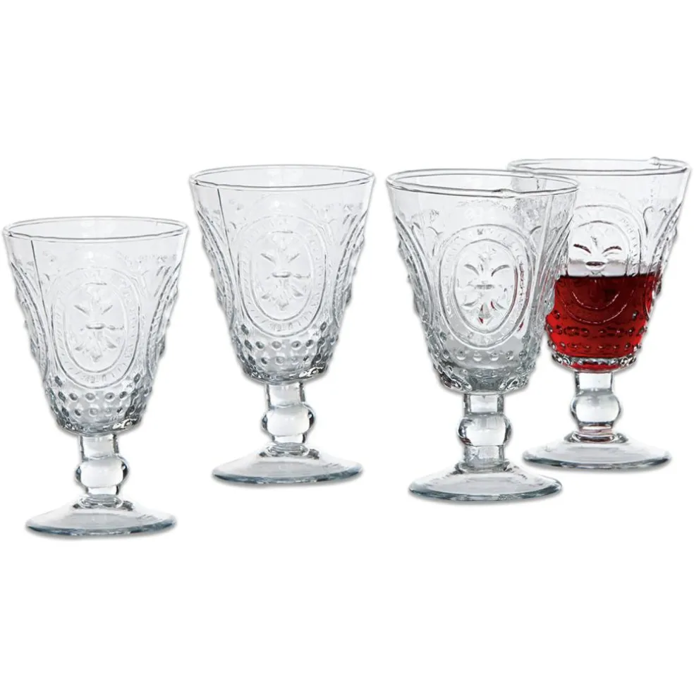 Lot de 4 verres à vin Sarton