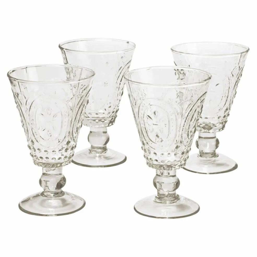 Lot de 4 verres à vin Sarton