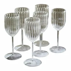 Lot de 6 verres Bavella