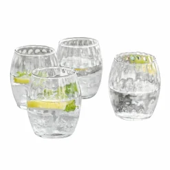 Lot de 4 verres Bourgavin