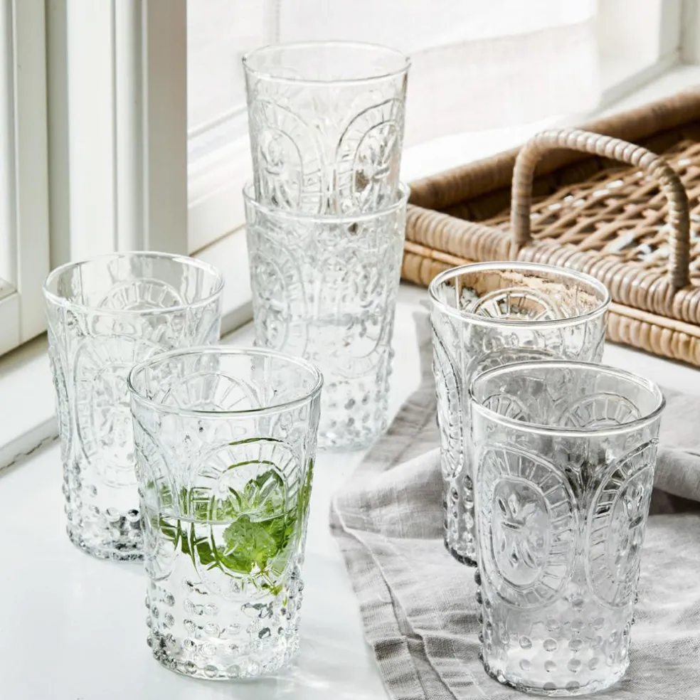Lot de 6 verres Fleury