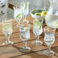 Lot de 6 verres Gaëtane