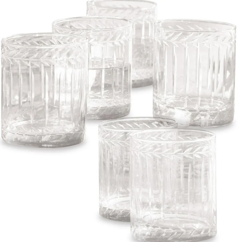 Lot de 6 verres Padiès