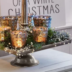 Lot de 6 décorations de Noël Estella