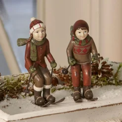 Lot de 2 figurines Bibury