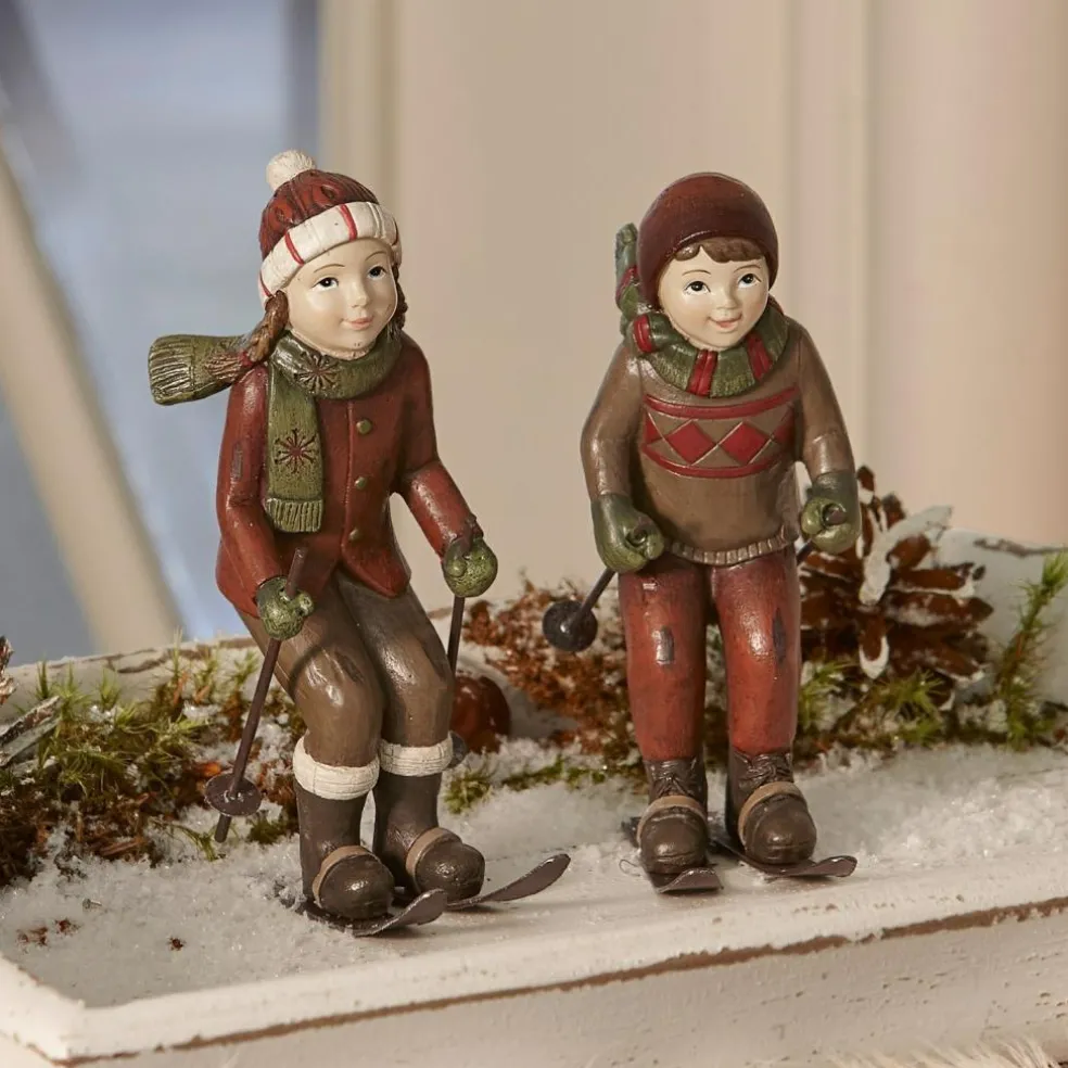 Lot de 2 figurines Bibury