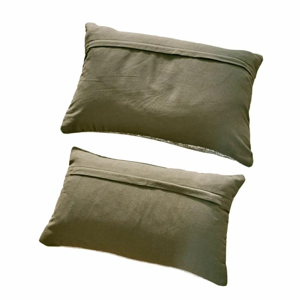 Lot de 2 housses de coussins Calperino