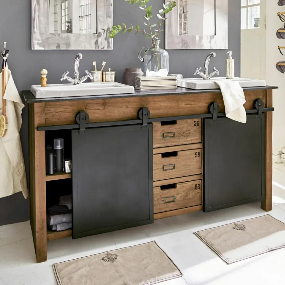 Meuble à double-vasque Aulon