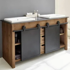 Meuble à double-vasque Aulon