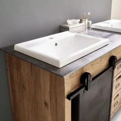 Meuble à double-vasque Aulon