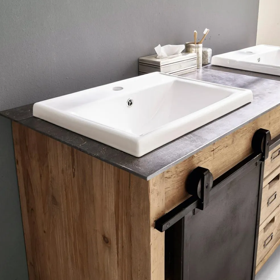 Meuble à double-vasque Aulon