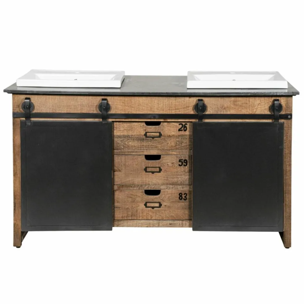 Meuble à double-vasque Aulon