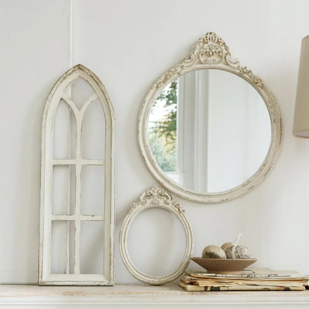 Miroir avec fenêtres décoratives, 3 pièces Morilev