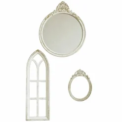 Miroir avec fenêtres décoratives, 3 pièces Morilev