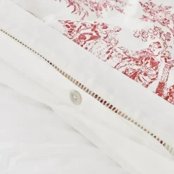 Parure de lit Toile rouge