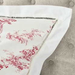 Parure de lit Toile rouge
