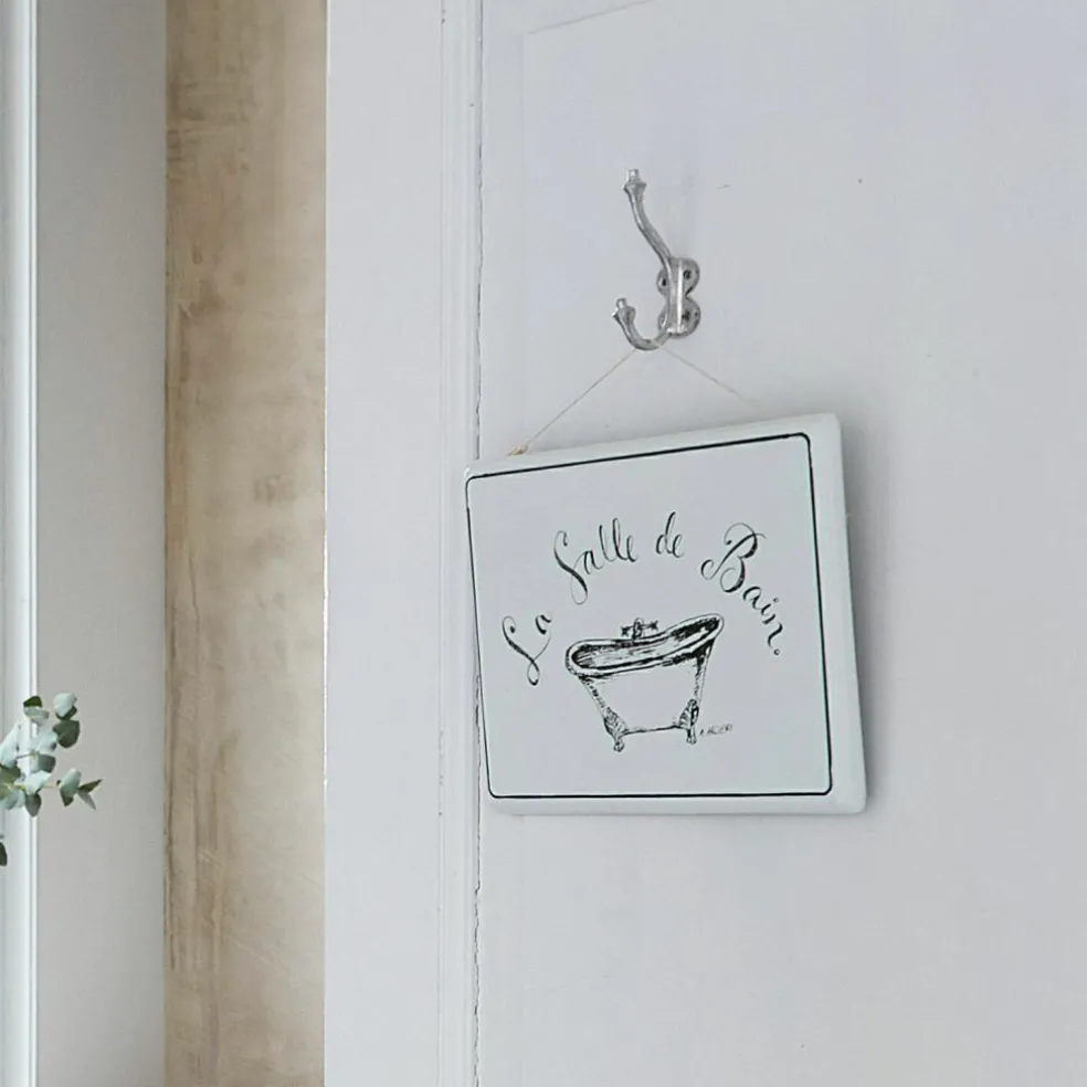 Plaque décorative La salle de bain