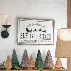 Plaque décorative Sleigh Rides