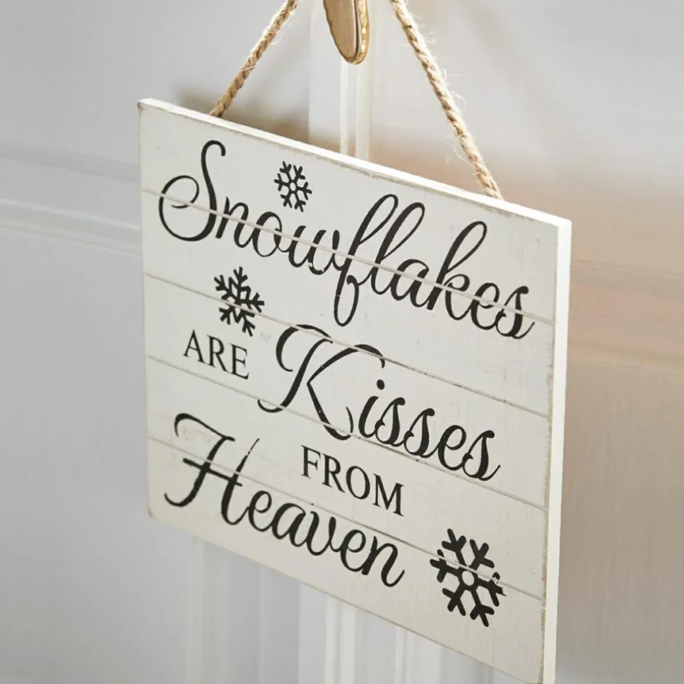 Plaque décorative Snowflakes