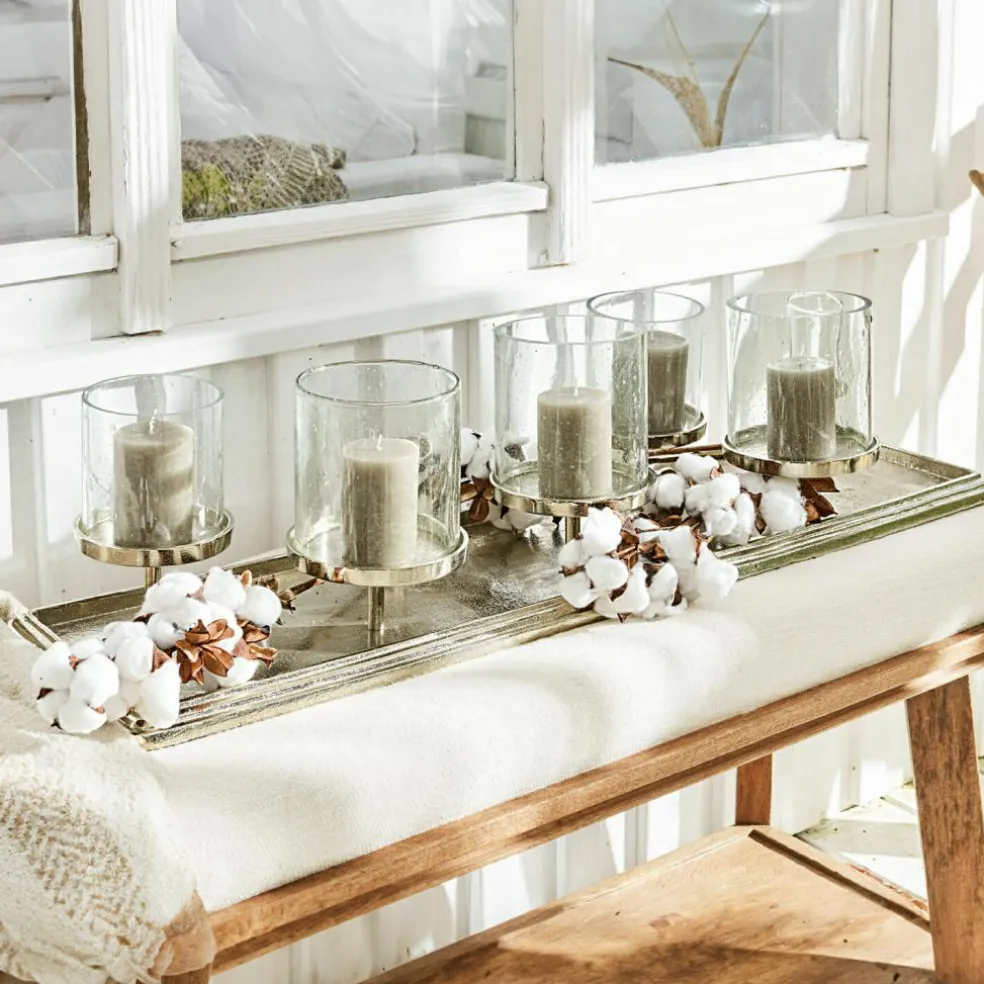 Plateau à bougies Devonne