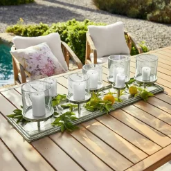 Plateau à bougies Devonne