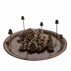 Plateau à bougies Ophéline