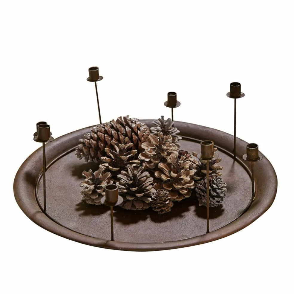 Plateau à bougies Ophéline