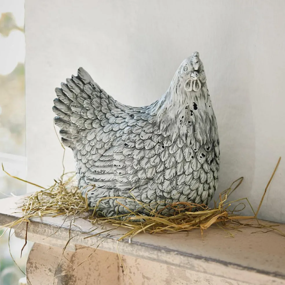 Poule décorative Delmonico