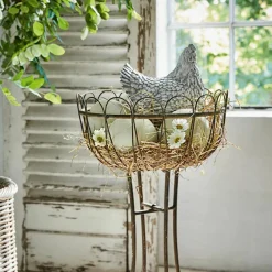 Poule décorative Delmonico