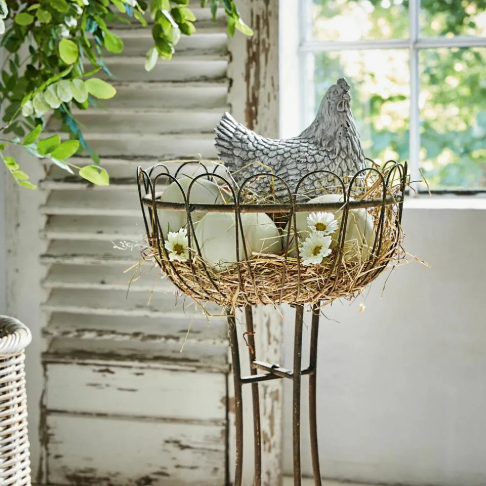 Poule décorative Delmonico