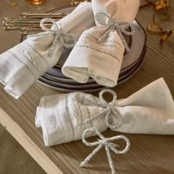 Rond de serviette, set de 4 Eirael