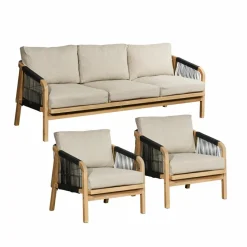 Salon de jardin FSC®-100% Shreveport