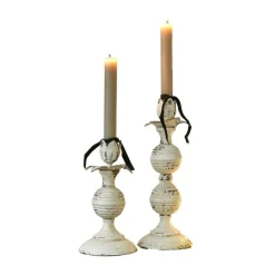 Set de 2 bougeoirs Soliras