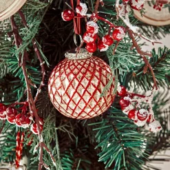 Set de 6 boules de Noël Aleviah