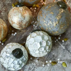 Set de 6 boules de Noël Bellezia