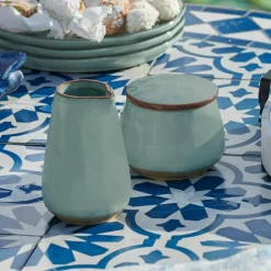 Sucrier et petit pot à lait Biarré